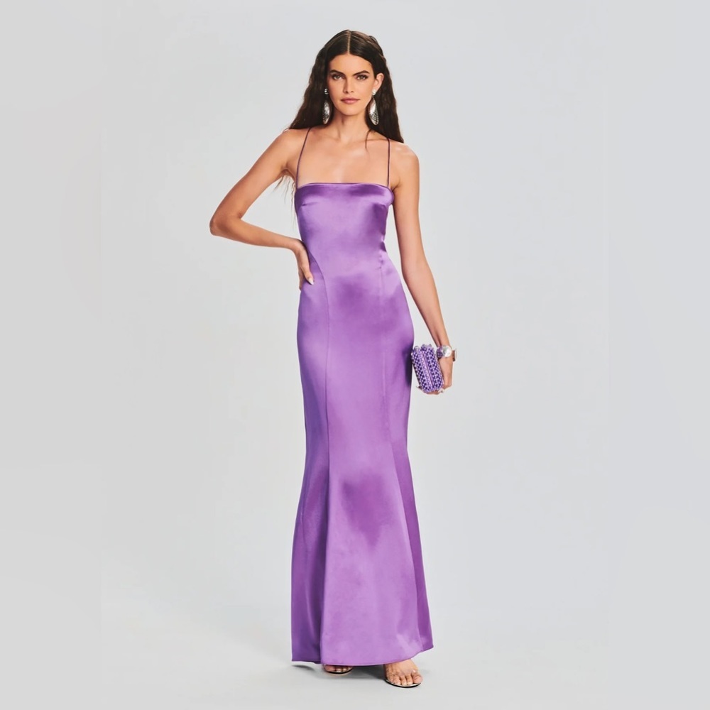 RETROFETE Lucinda Dress in Orchid Purple New With Tags